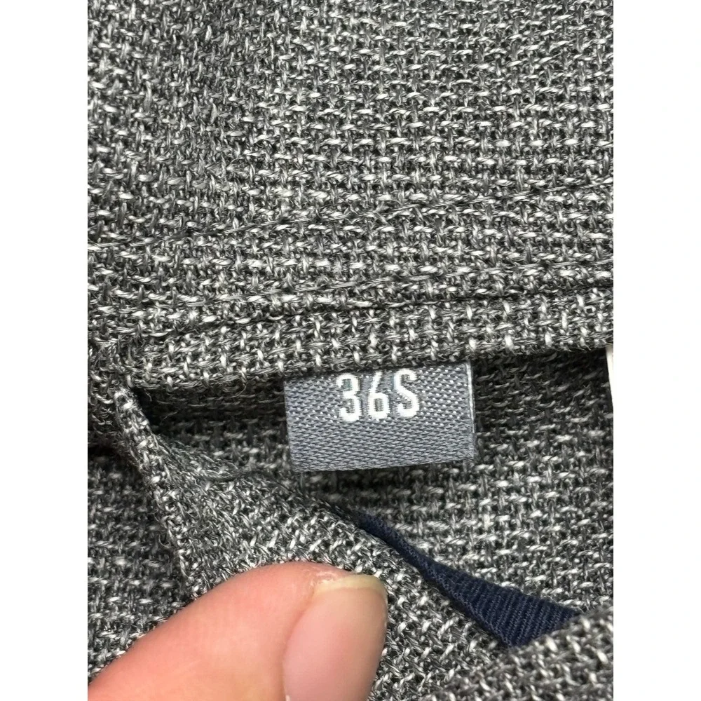 Bonobos x Vitale Barberis Slim Fit G Unconstructed Italian Wool Blazer Mens 36S